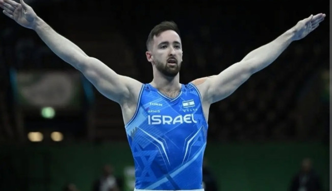 Artem Dolgopyat, peraih medali emas nomor lantai putra pada Olimpiade Tokyo 2020 salah satu atlet yang ditolak ikuti Kejuaraan Senam di Indonesia. [Int] 